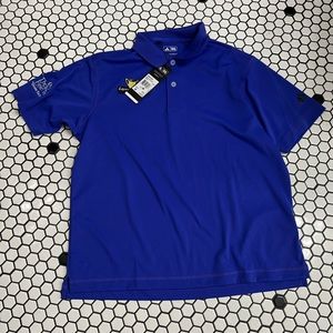 Nwt adidas pure motion golf shirt size medium embroidered